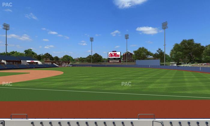 Swayze Field - Section 4 Wc Seat View