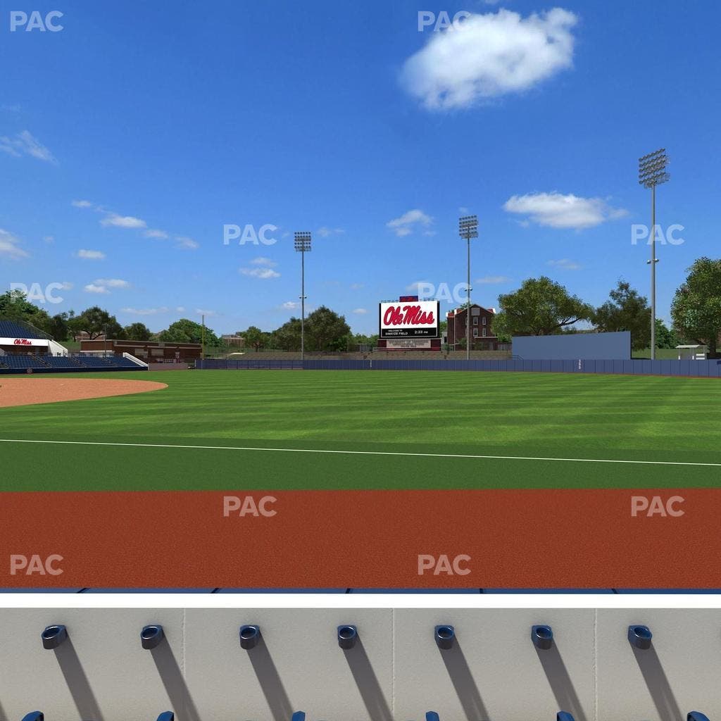 Swayze Field - Section 4 Seat View
