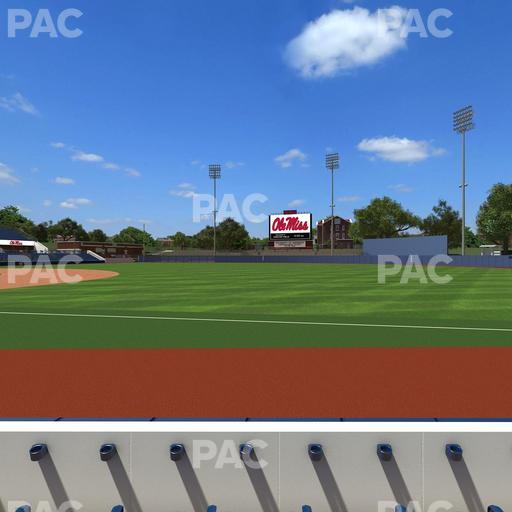 Swayze Field - Section 4 Seat View
