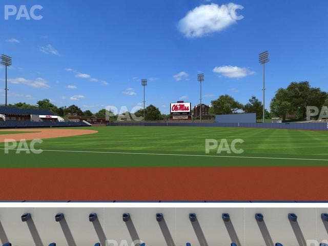 Swayze Field - Section 4 Seat View