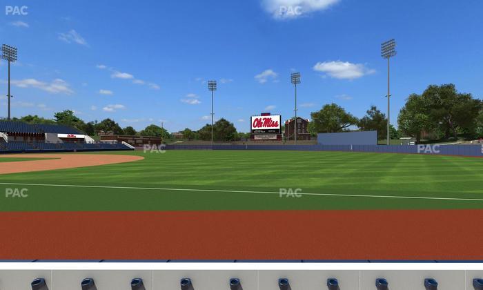 Swayze Field - Section 4 Seat View