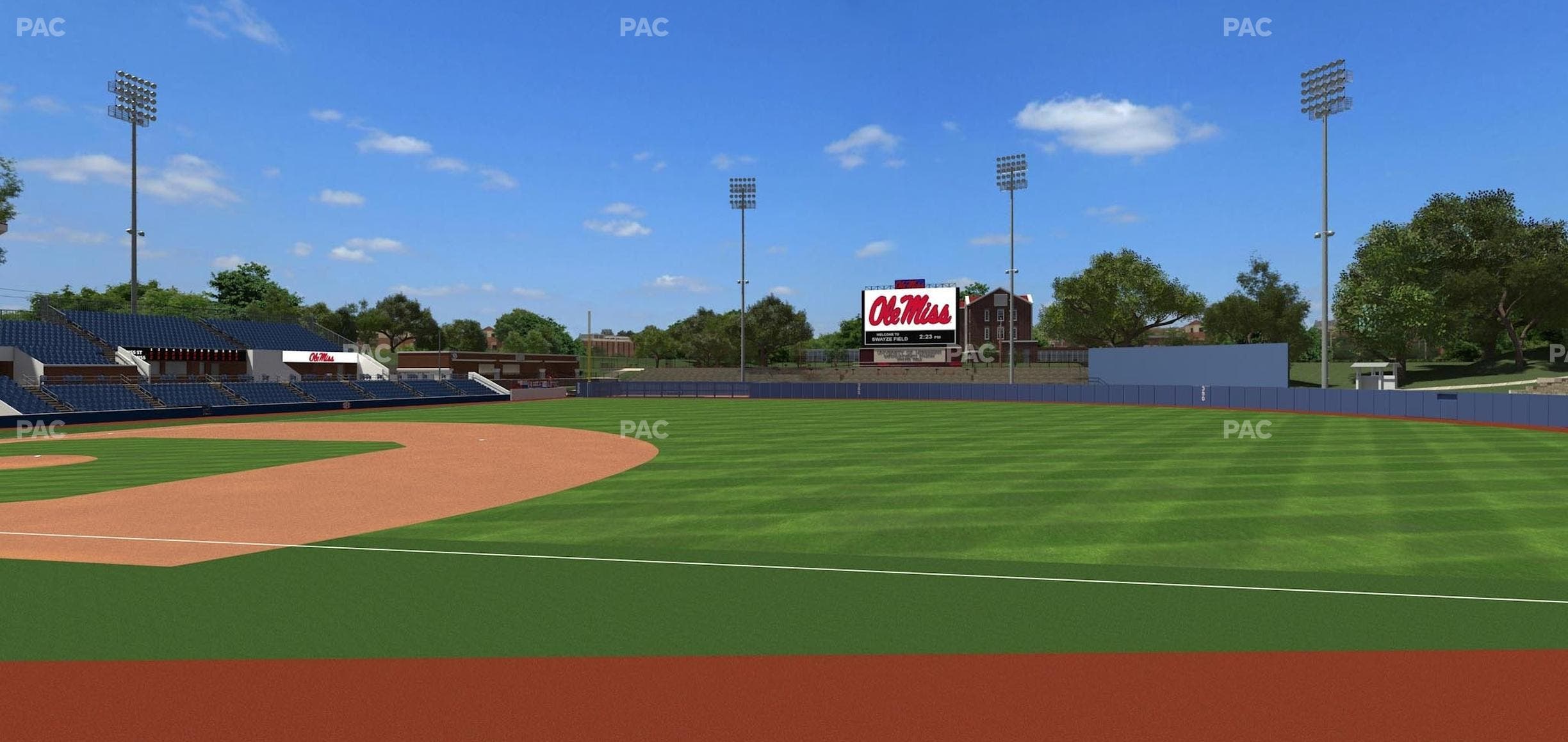 Swayze Field - Section 5 Wc Seat View
