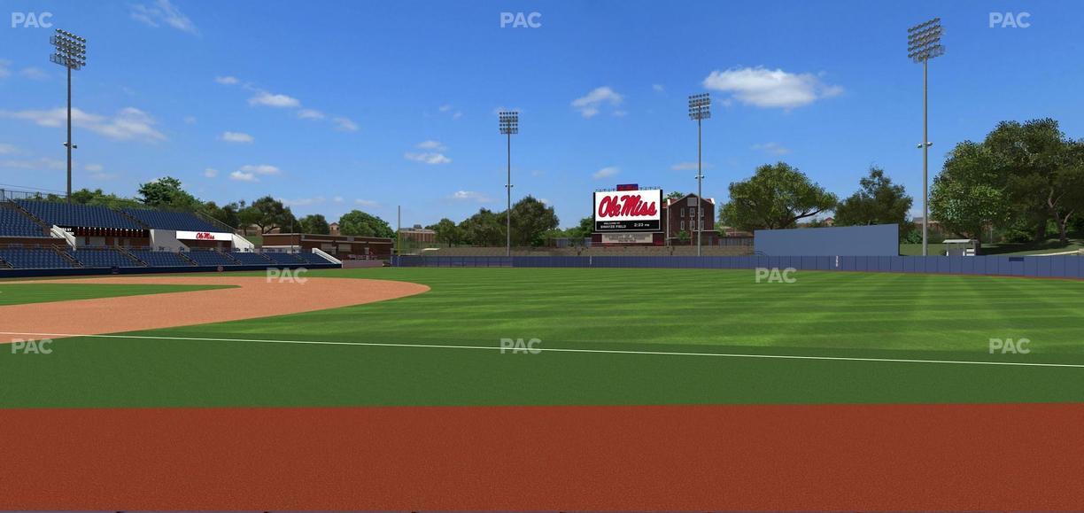 Swayze Field - Section 5 Seat View