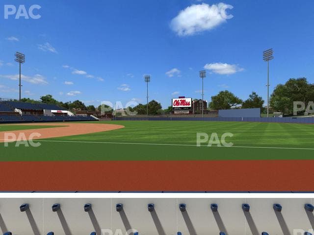 Swayze Field - Section 5 Seat View