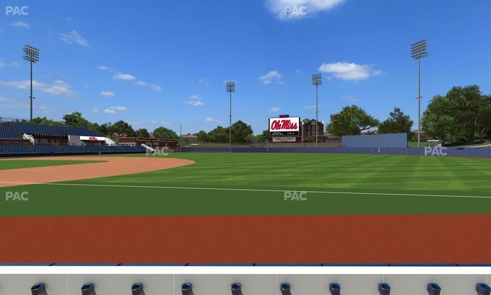 Swayze Field - Section 5 Seat View
