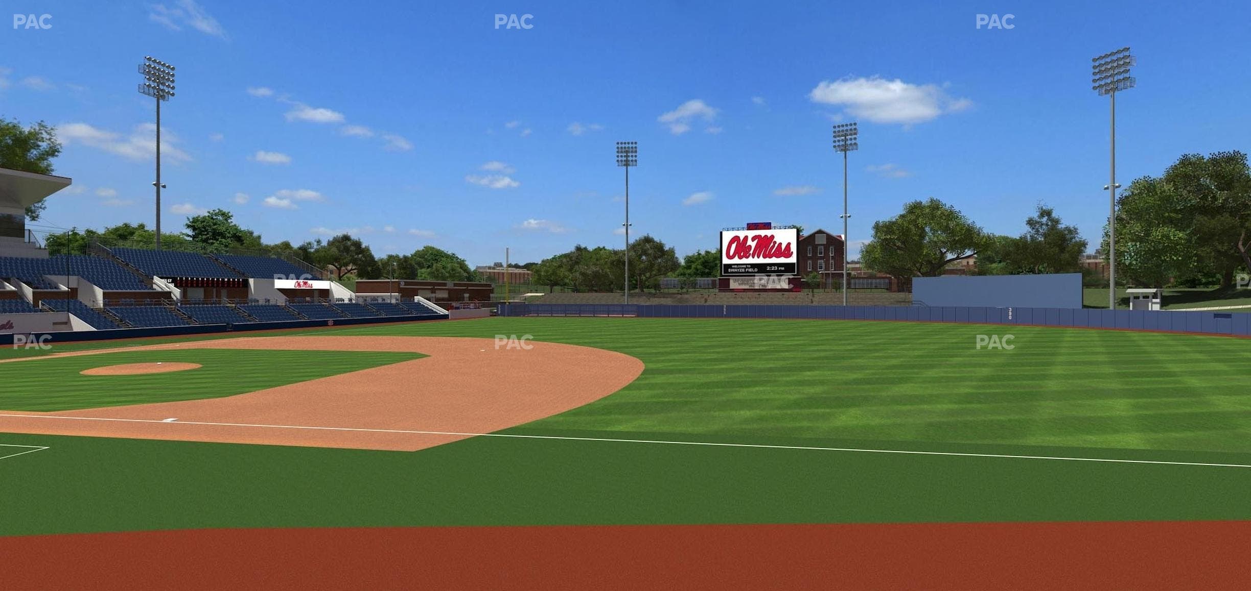 Swayze Field - Section 6 Wc Seat View