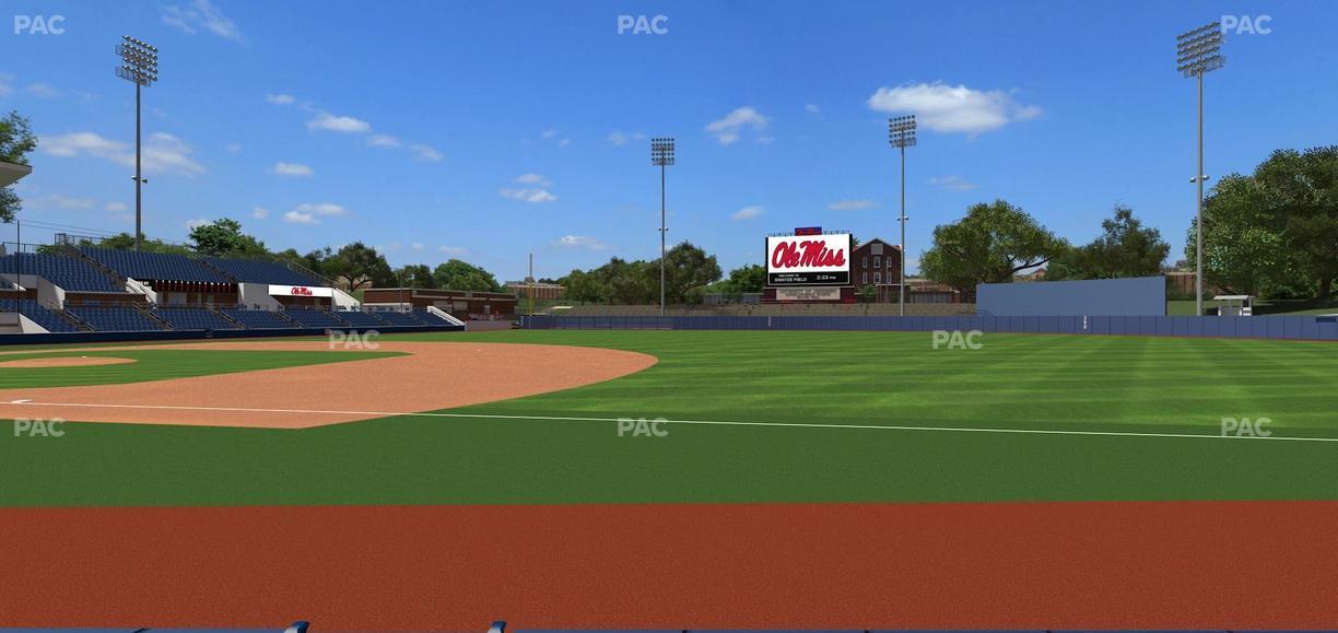 Swayze Field - Section 6 Seat View
