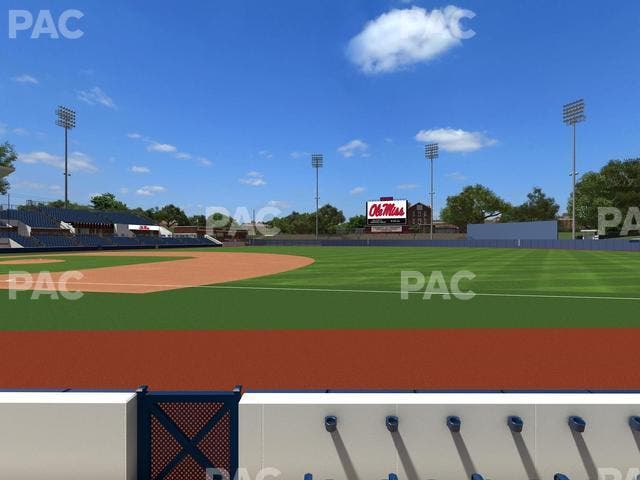 Swayze Field - Section 6 Seat View