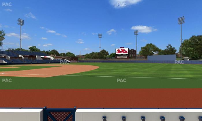 Swayze Field - Section 6 Seat View