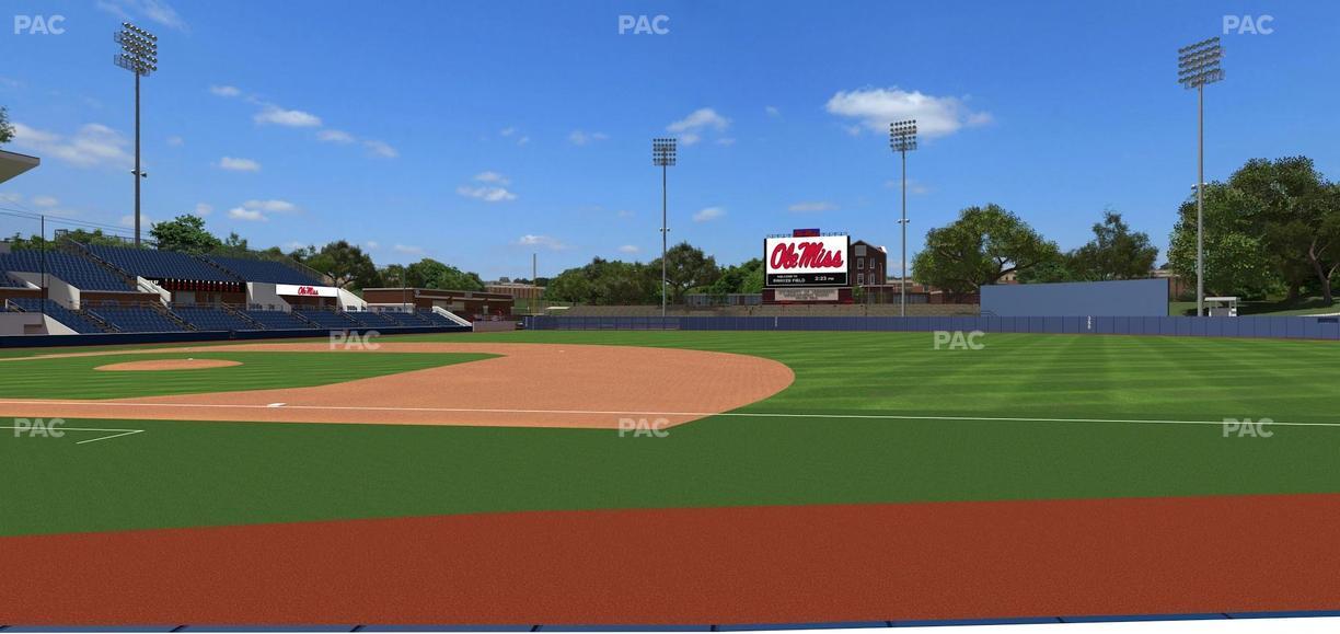 Swayze Field - Section 7 Seat View