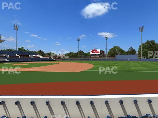 Swayze Field - Section 7 Seat View