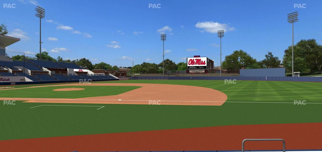 Swayze Field - Section 8 Seat View