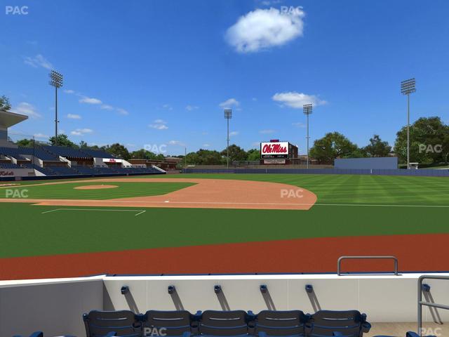 Swayze Field - Section 8 Seat View
