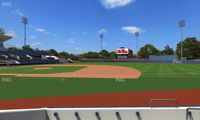 Swayze Field - Section 8 Seat View