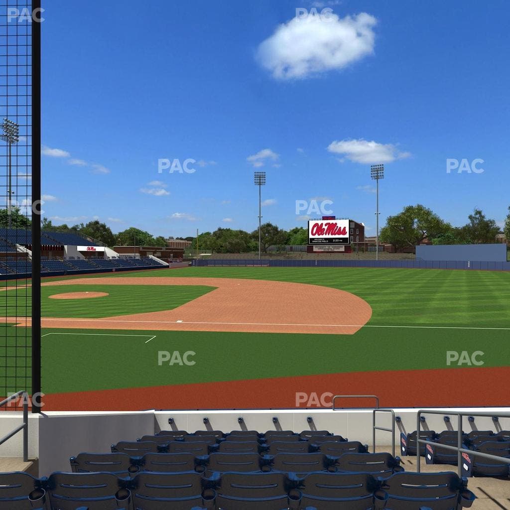 Swayze Field - Section 8 Seat View
