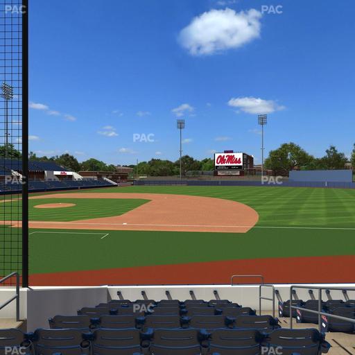 Swayze Field - Section 8 Seat View