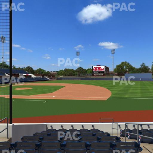 Swayze Field - Section 8 Seat View