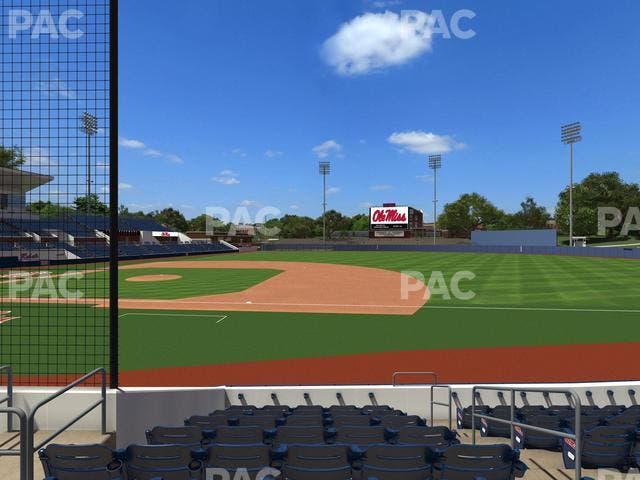 Swayze Field - Section 8 Seat View