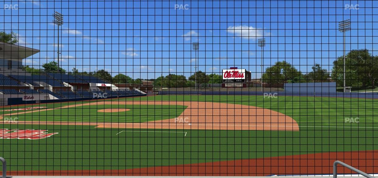 Swayze Field - Section 9 Seat View