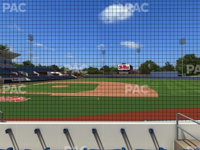 Swayze Field - Section 9 Seat View