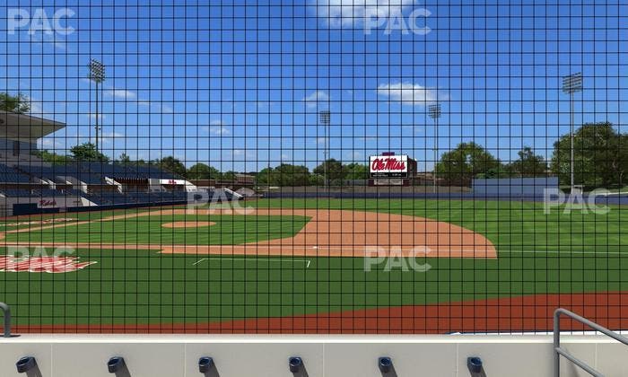 Swayze Field - Section 9 Seat View