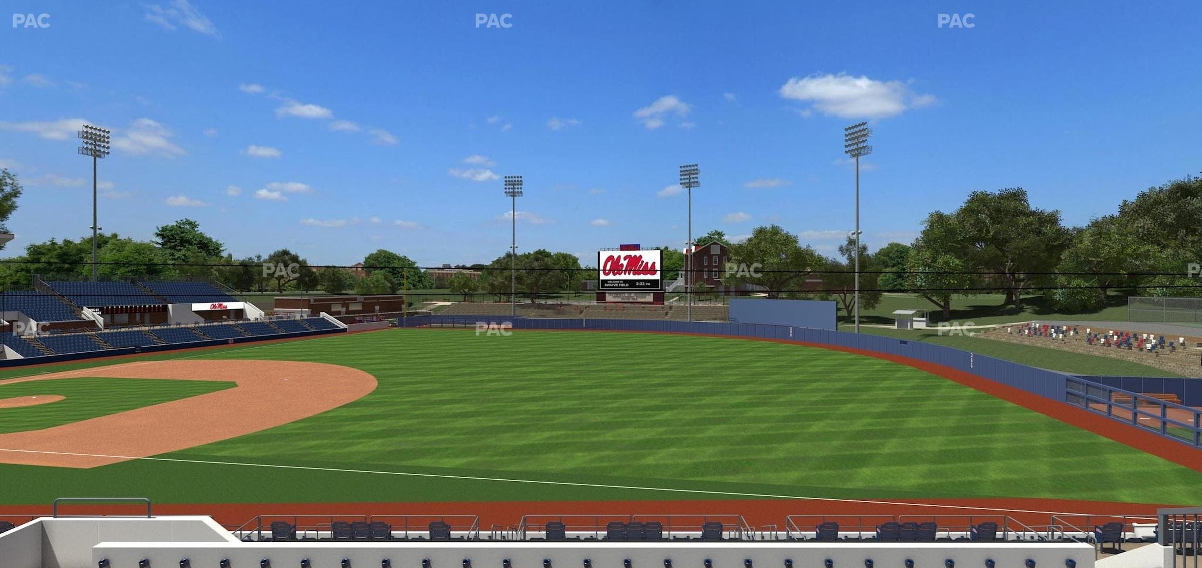 Swayze Field - Section A Seat View