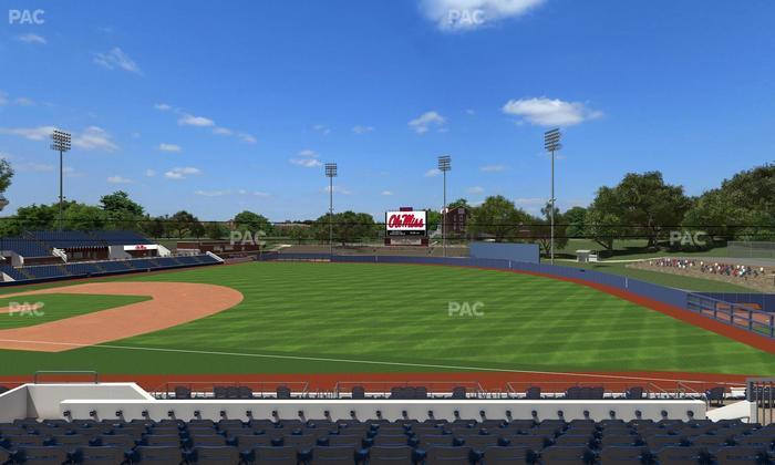 Swayze Field - Section A Seat View