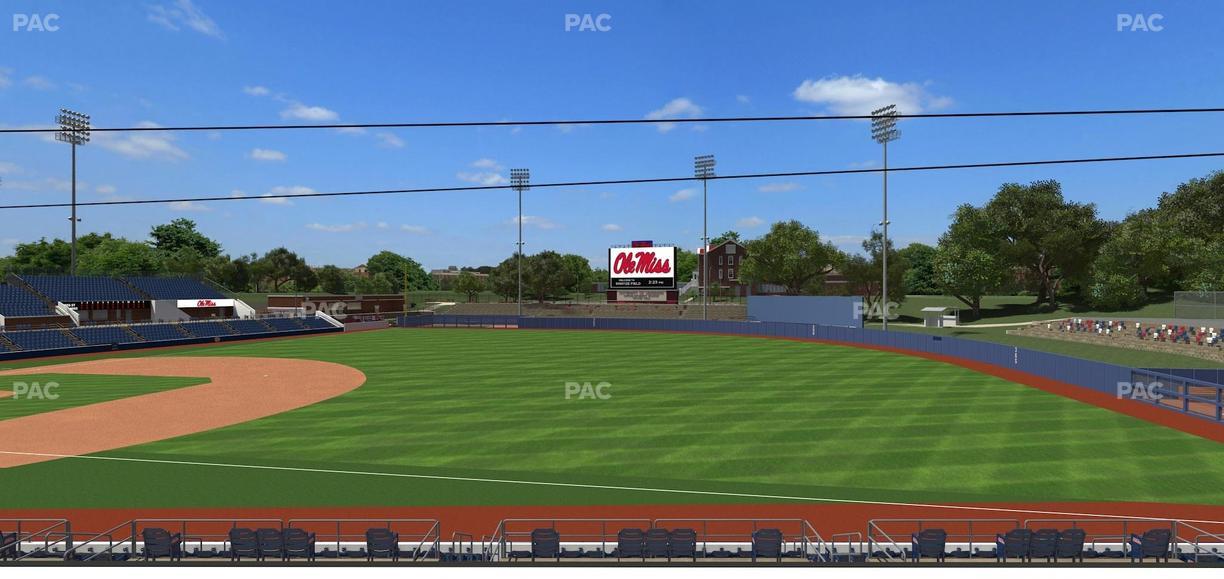 Swayze Field - Section A Seat View