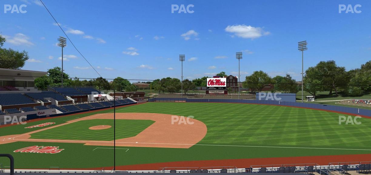 Swayze Field - Section Aa Seat View