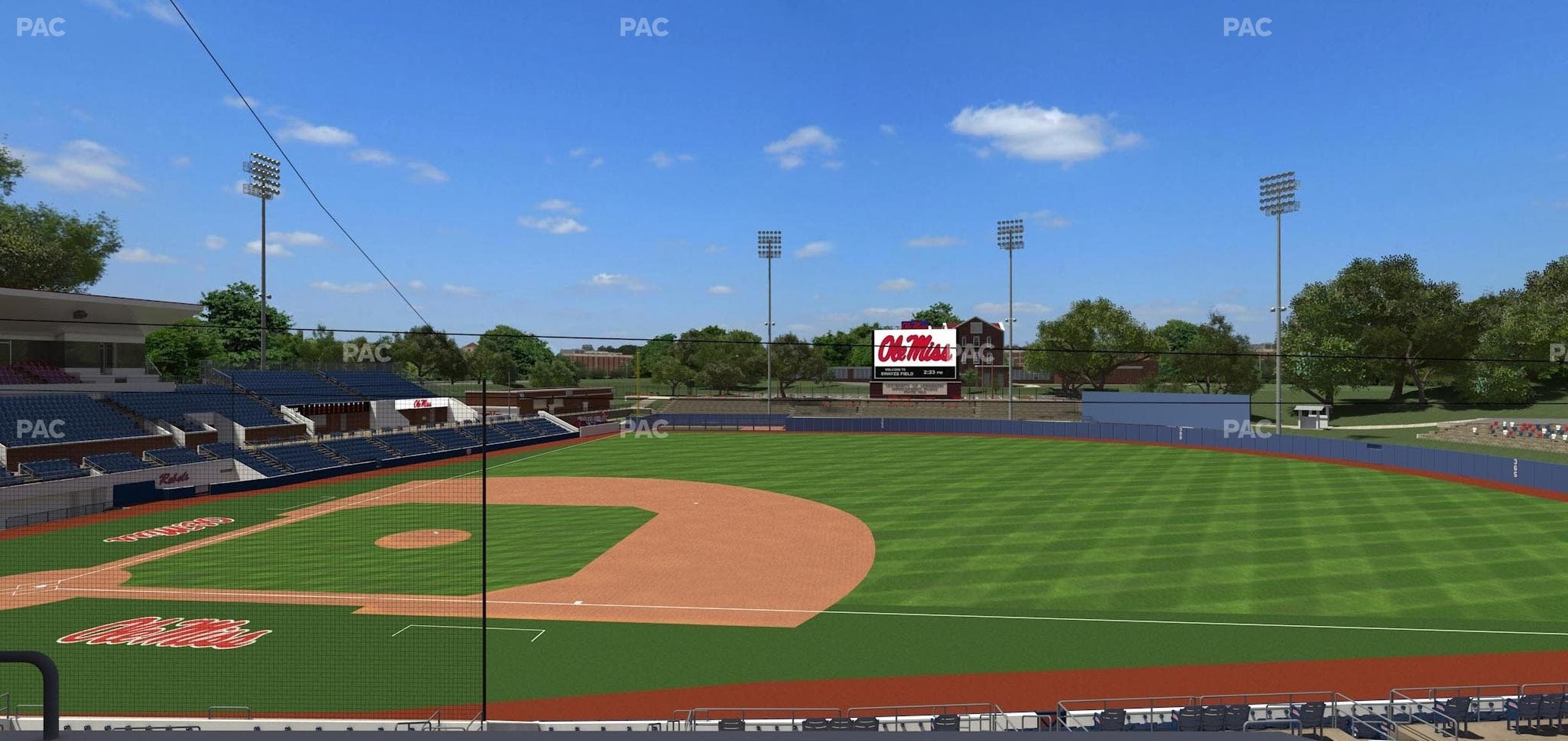 Swayze Field - Section Aa Seat View