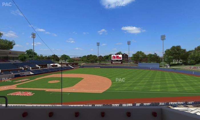 Swayze Field - Section Aa Seat View