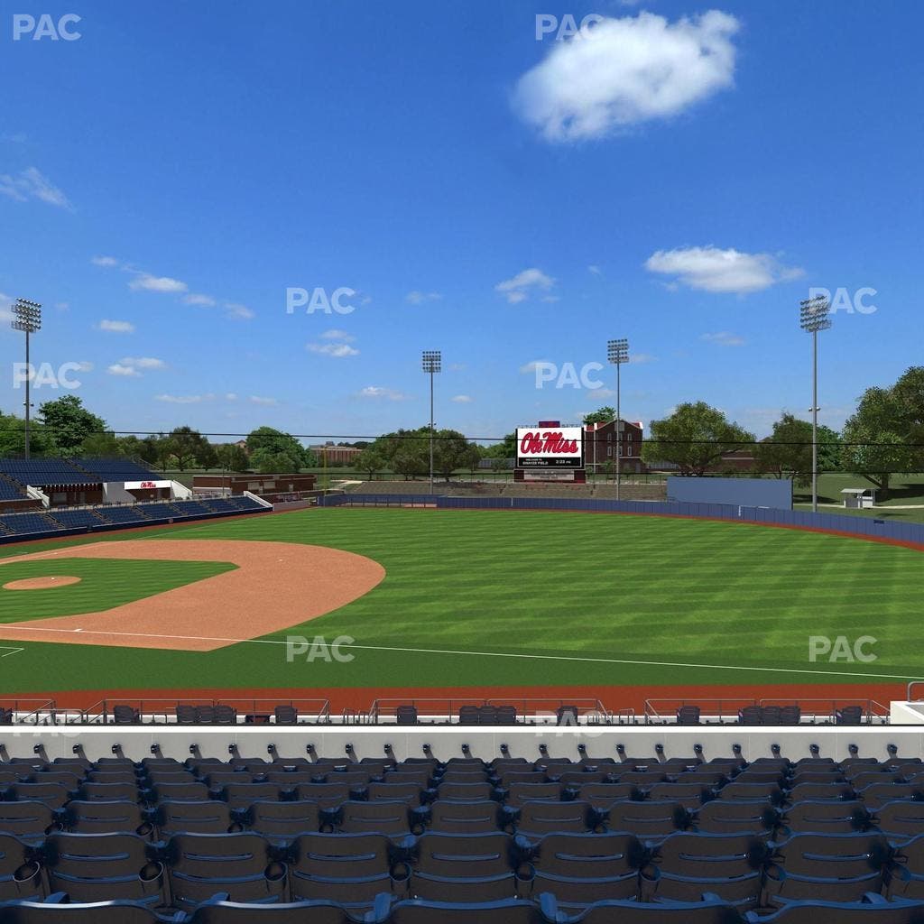 Swayze Field - Section B Seat View