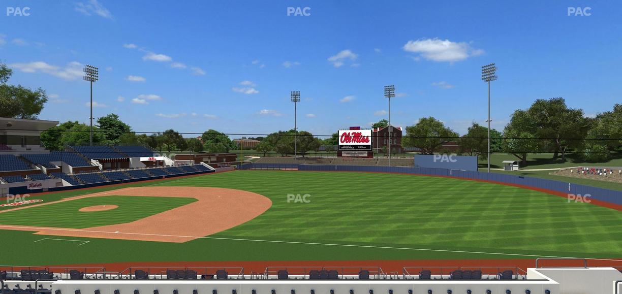 Swayze Field - Section B Seat View