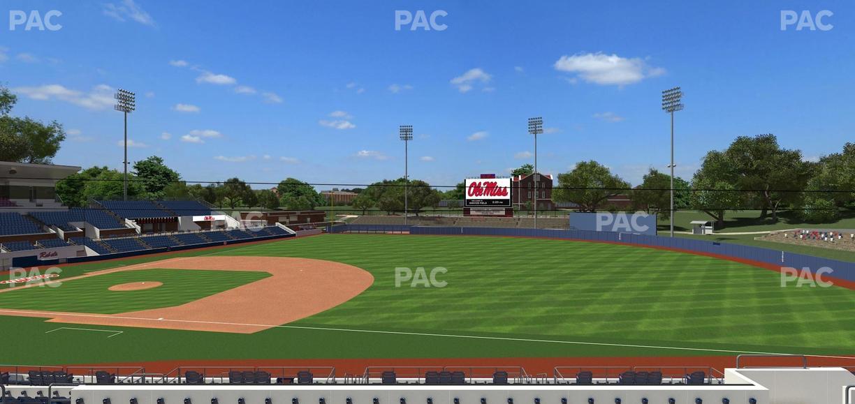Swayze Field - Section B Seat View