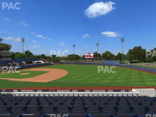 Swayze Field - Section B Seat View