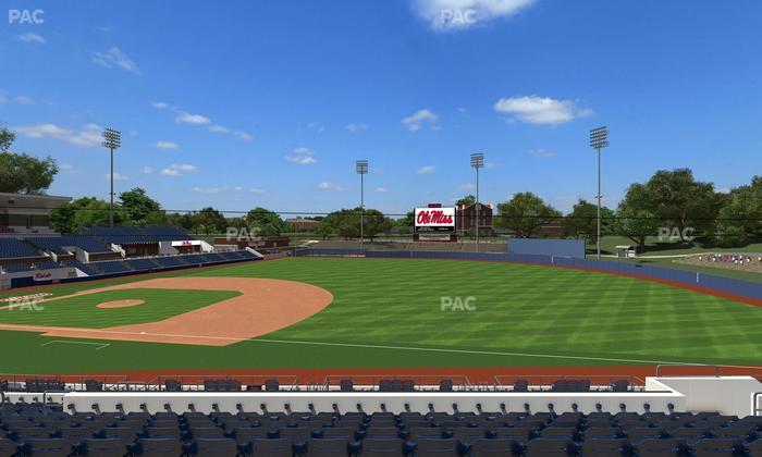 Swayze Field - Section B Seat View
