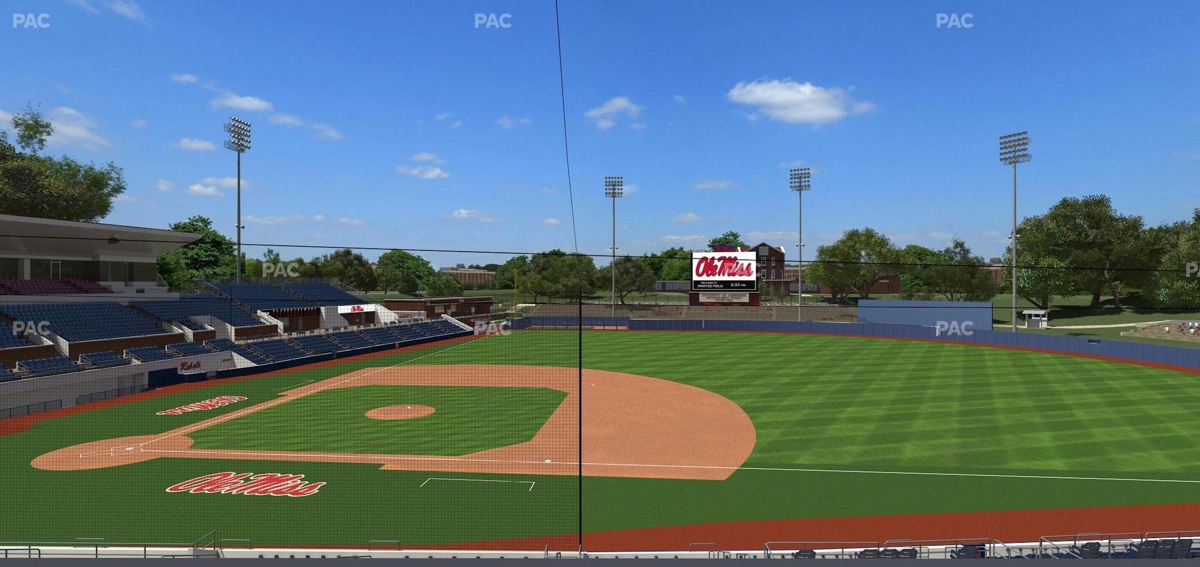 Swayze Field - Section Bb Seat View