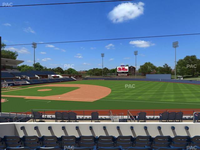 Swayze Field - Section C Seat View