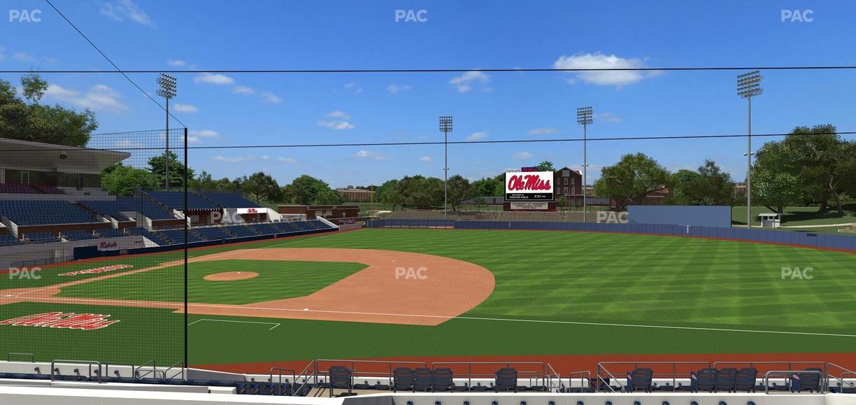 Swayze Field - Section C Seat View
