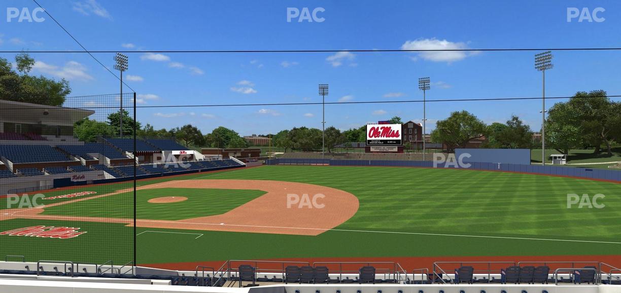 Swayze Field - Section C Seat View