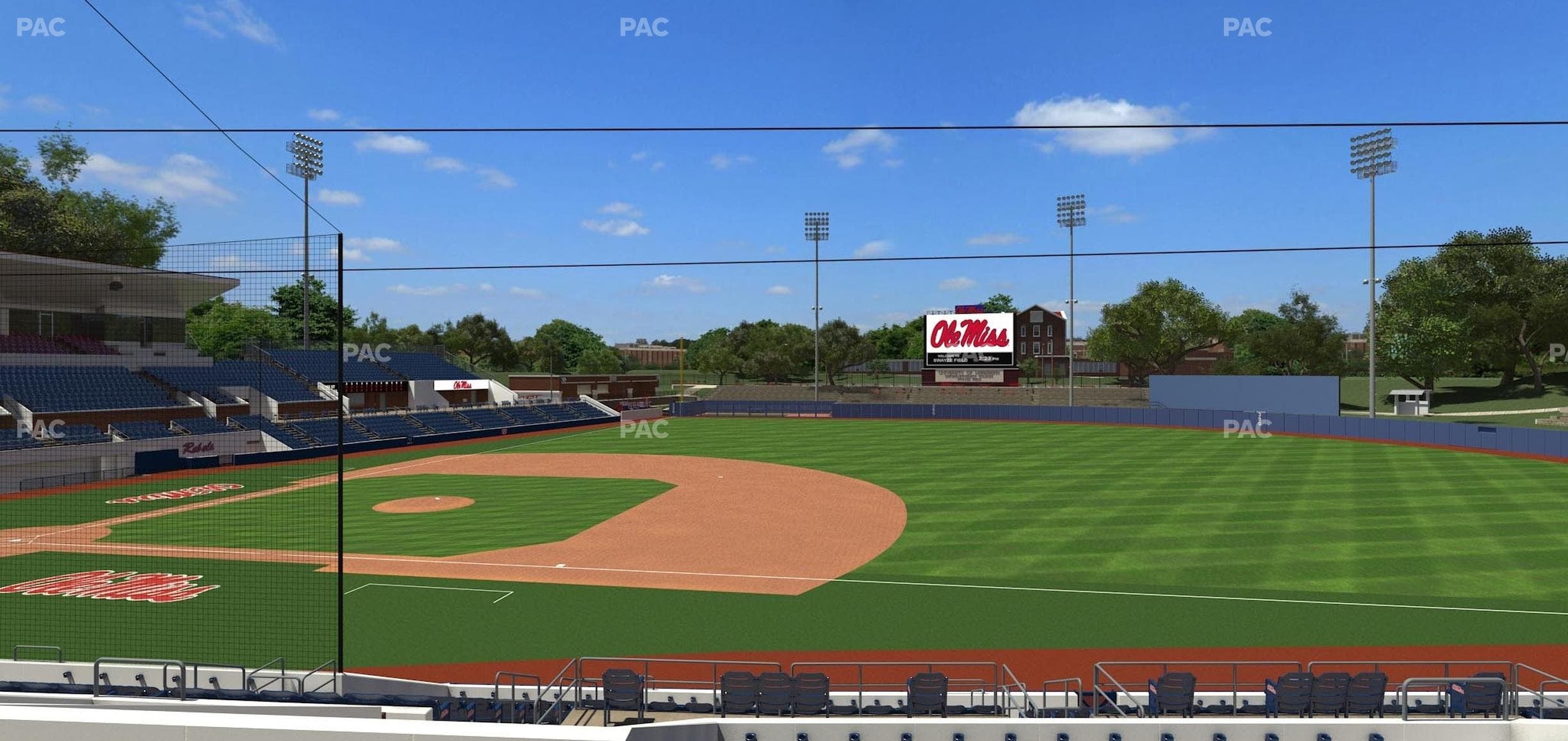 Swayze Field - Section C Seat View