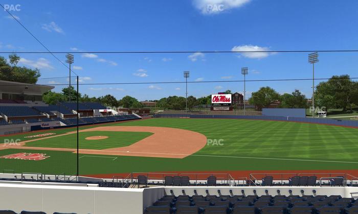 Swayze Field - Section C Seat View