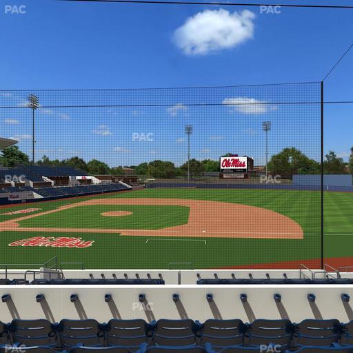 Swayze Field - Section D Seat View