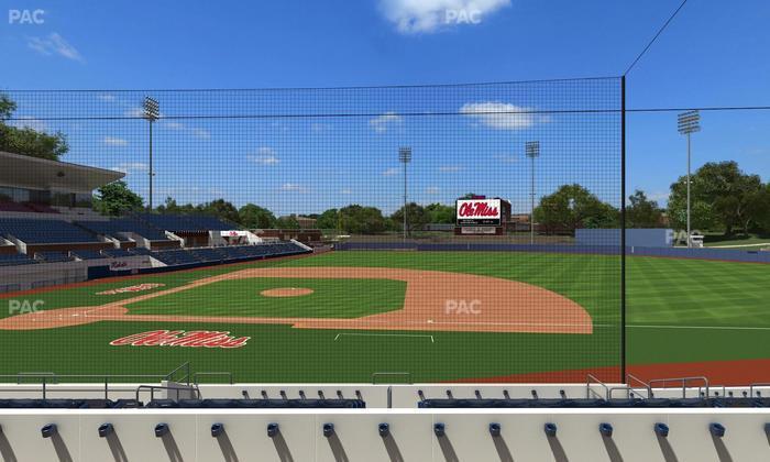 Swayze Field - Section D Seat View