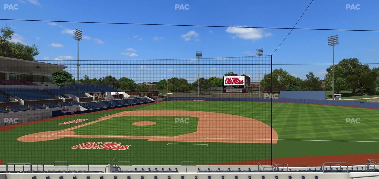 Swayze Field - Section D Seat View