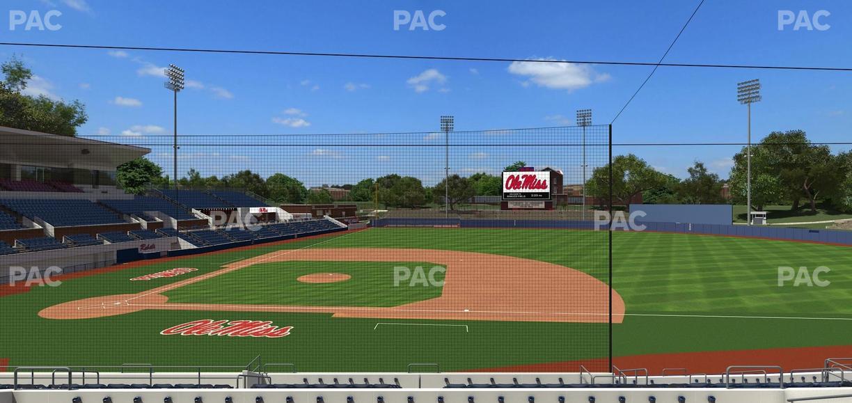 Swayze Field - Section D Seat View