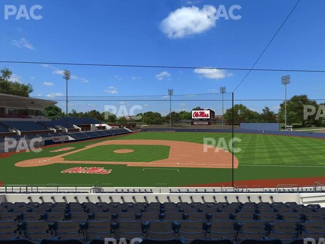 Swayze Field - Section D Seat View