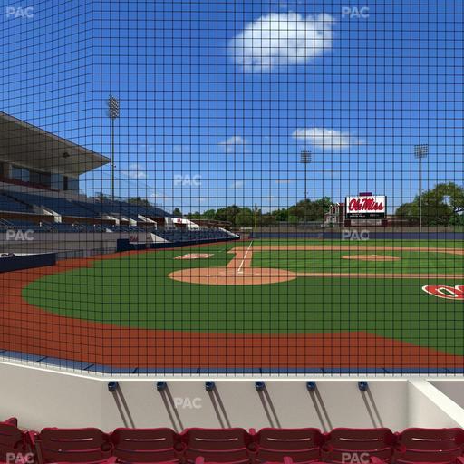 Swayze Field - Section Dugout Club 1 Seat View