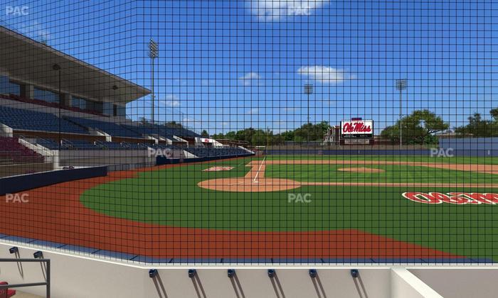 Swayze Field - Section Dugout Club 1 Seat View