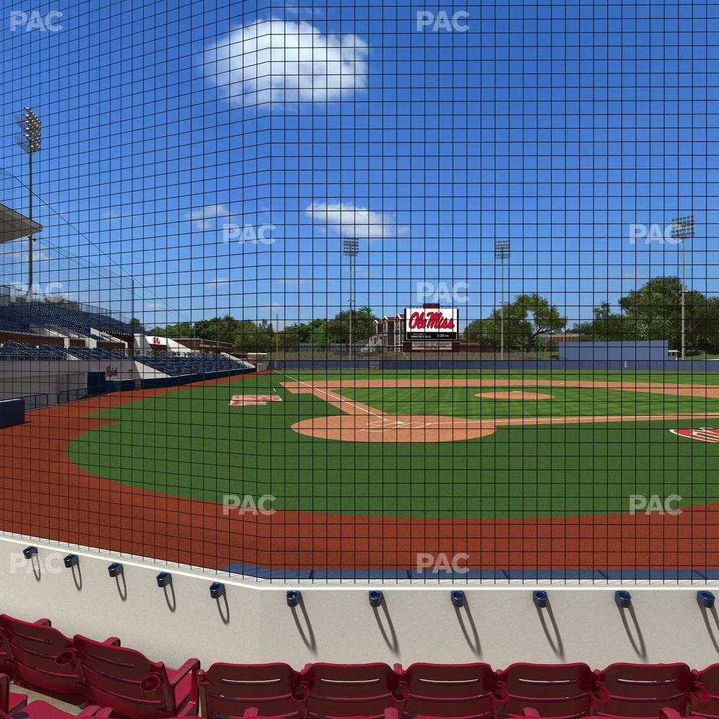 Swayze Field - Section Dugout Club 2 Seat View